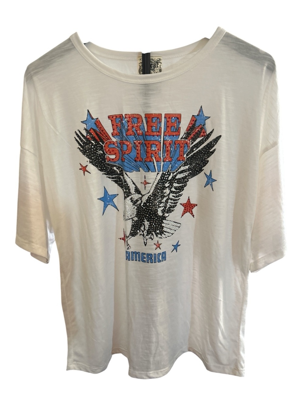 Vocal White Graphic Tee NWOT